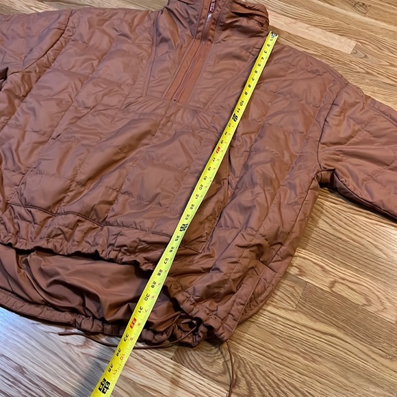 NWT Free People FP Movement Riley Recycled Popover Packable Puffer Hoodie Large - Picture 10 of 16